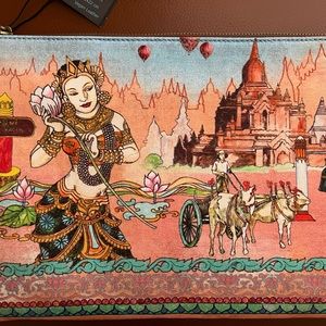 Vegan Leather Wristlet